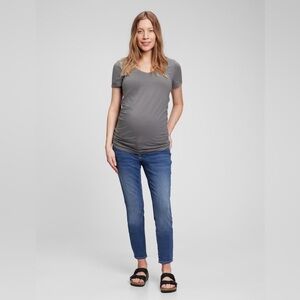 Gap maternity inset panel jeans